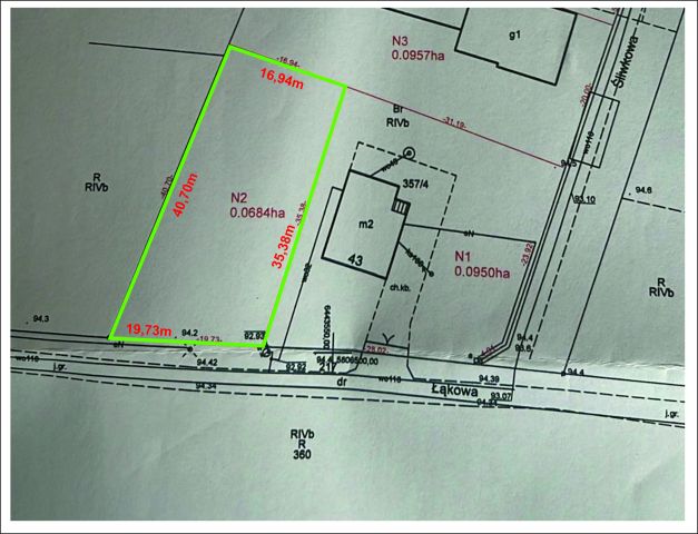 Działka budowlana Siekierki Wielkie, ul. Łąkowa. Zdjęcie 2