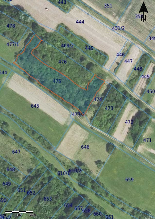 Działka rolna Głębokie. Zdjęcie 1