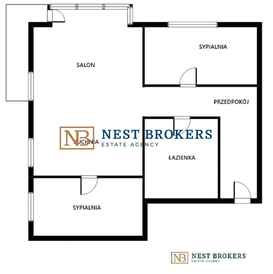 Mieszkanie 3-pokojowe Kraków Kozłówek, ul. Polonijna. Zdjęcie 17