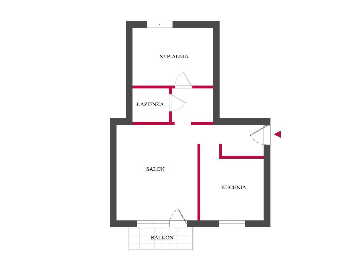 Mieszkanie 2-pokojowe Łódź Górna, ul. Ignacego Paderewskiego. Zdjęcie 12