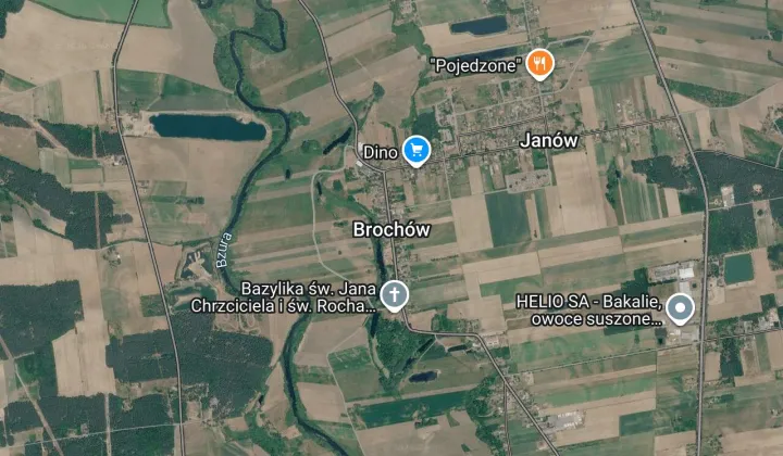 Działka rolna Brochów