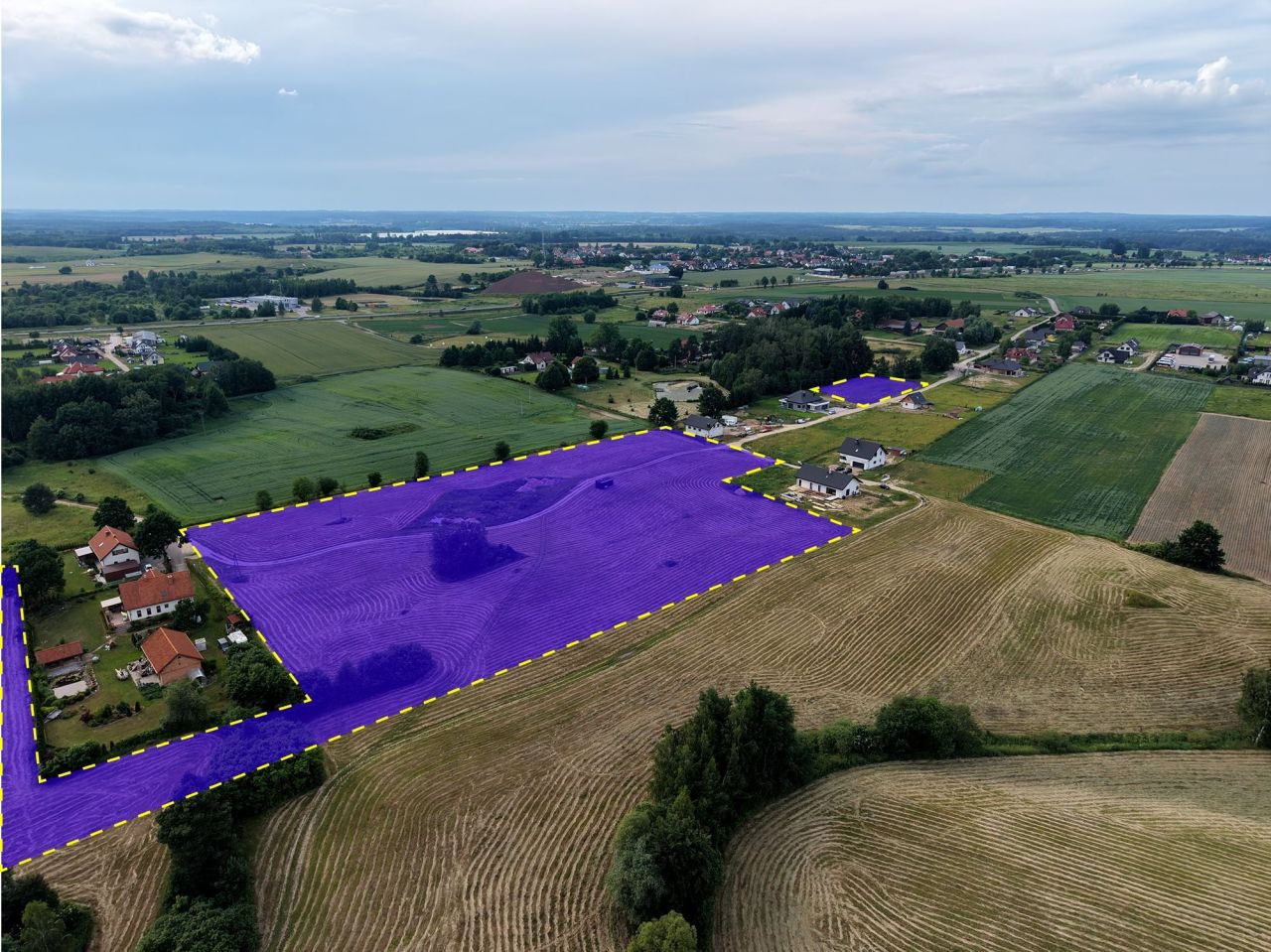 Działka rolno-budowlana Kaplityny. Zdjęcie 4