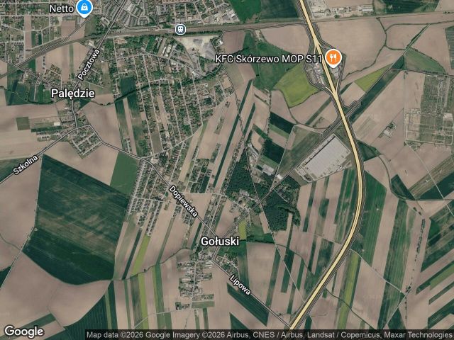 Działka budowlana Gołuski, ul. Puchacza. Zdjęcie 1
