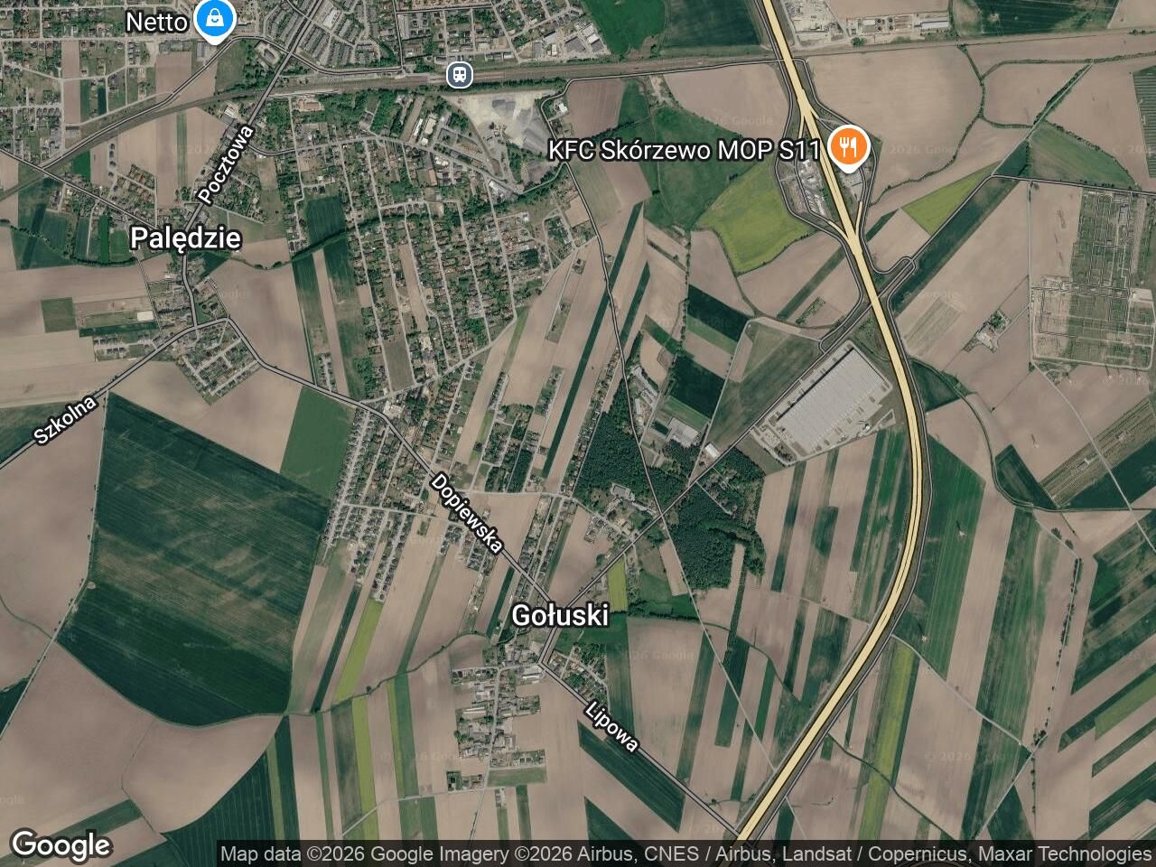 Działka budowlana Gołuski, ul. Puchacza. Zdjęcie 1