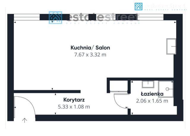 Mieszkanie 1-pokojowe Kraków Ludwinów, park Skały Twardowskiego. Zdjęcie 13