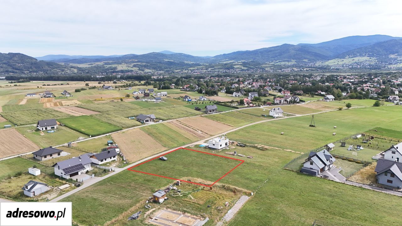 Działka budowlana Radziechowy, ul. Topolowa. Zdjęcie 2