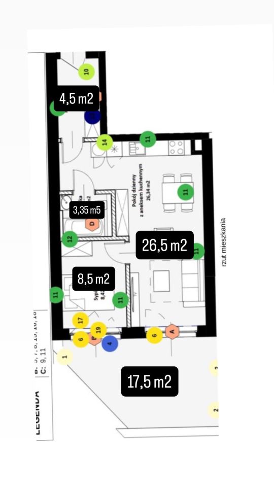 Mieszkanie 2-pokojowe Katowice Ligota, ul. Ostrawska. Zdjęcie 8