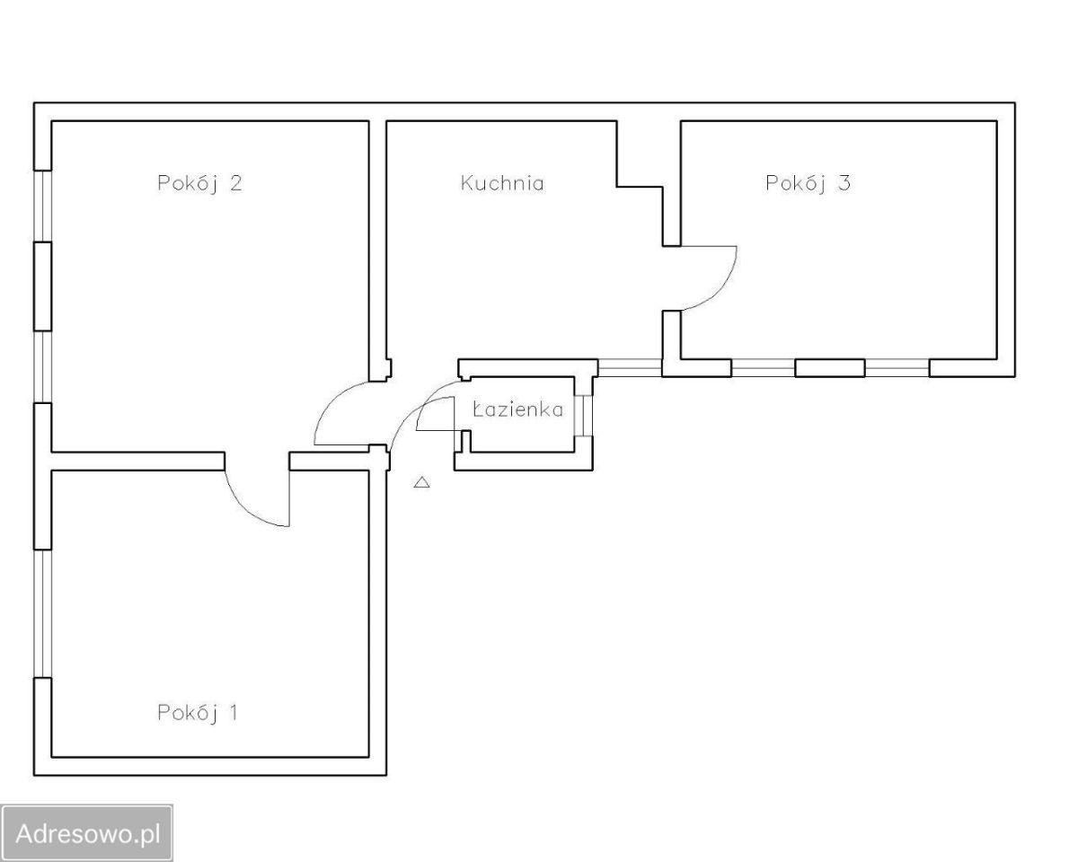 Mieszkanie 3-pokojowe Kluczbork Centrum, ul. marsz. Piłsudskiego. Zdjęcie 6