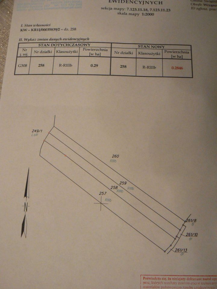 Działka siedliskowa Wrząsowice. Zdjęcie 5