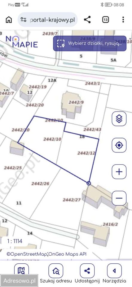 Działka budowlana Włodawa, ul. Saperów. Zdjęcie 2