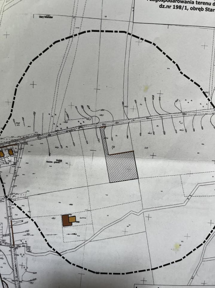 Działka budowlana Starków. Zdjęcie 8