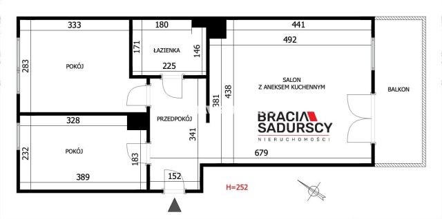 Mieszkanie 3-pokojowe Kraków Swoszowice, ul. Macieja Dębskiego. Zdjęcie 3