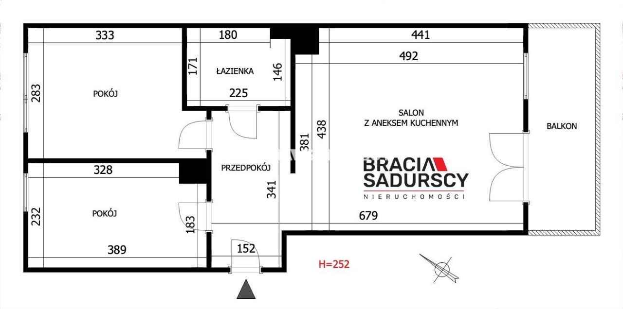 Mieszkanie 3-pokojowe Kraków Swoszowice, ul. Macieja Dębskiego. Zdjęcie 3
