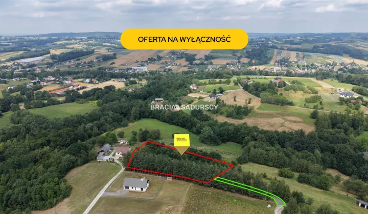 Działka budowlana Łąkta Górna
