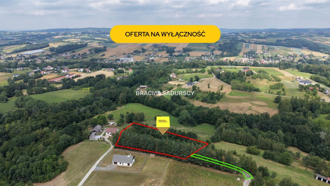 Działka budowlana Łąkta Górna. Zdjęcie 1