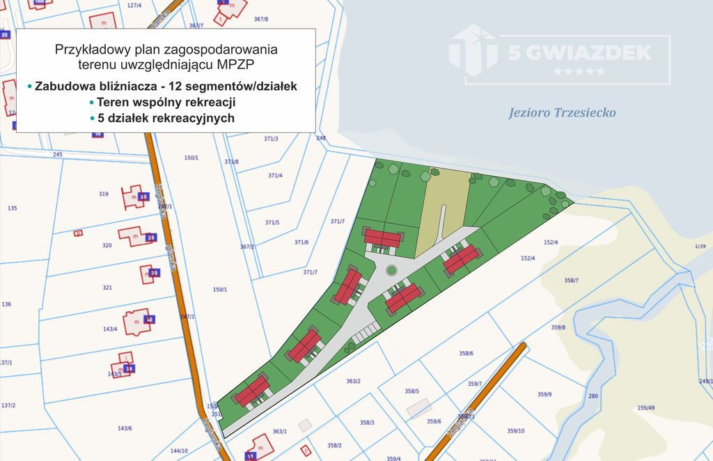 Działka budowlana Szczecinek, ul. Żeglarska. Zdjęcie 2