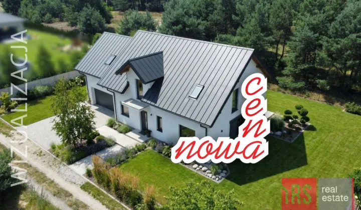 dom wolnostojący, 5 pokoi Obrębizna Szadowskie Góry