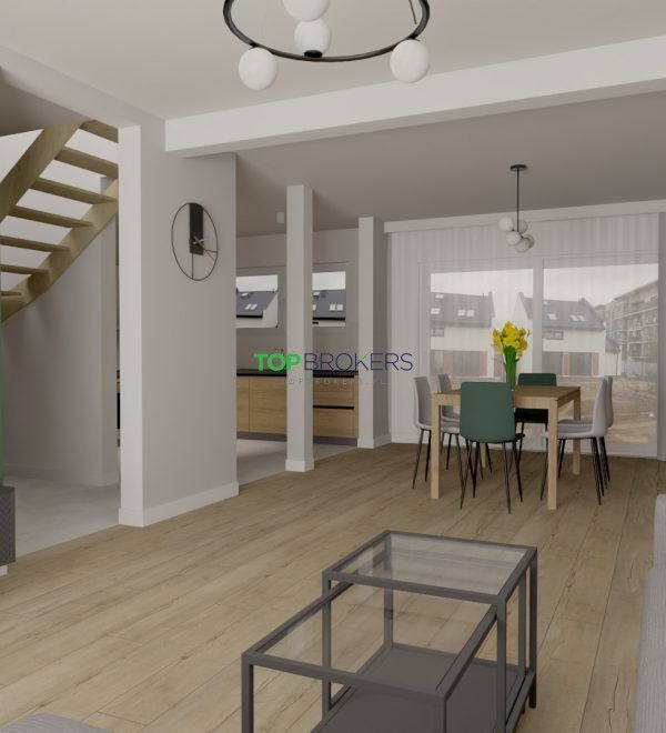 dom szeregowy, 4 pokoje Kręczki. Zdjęcie 2