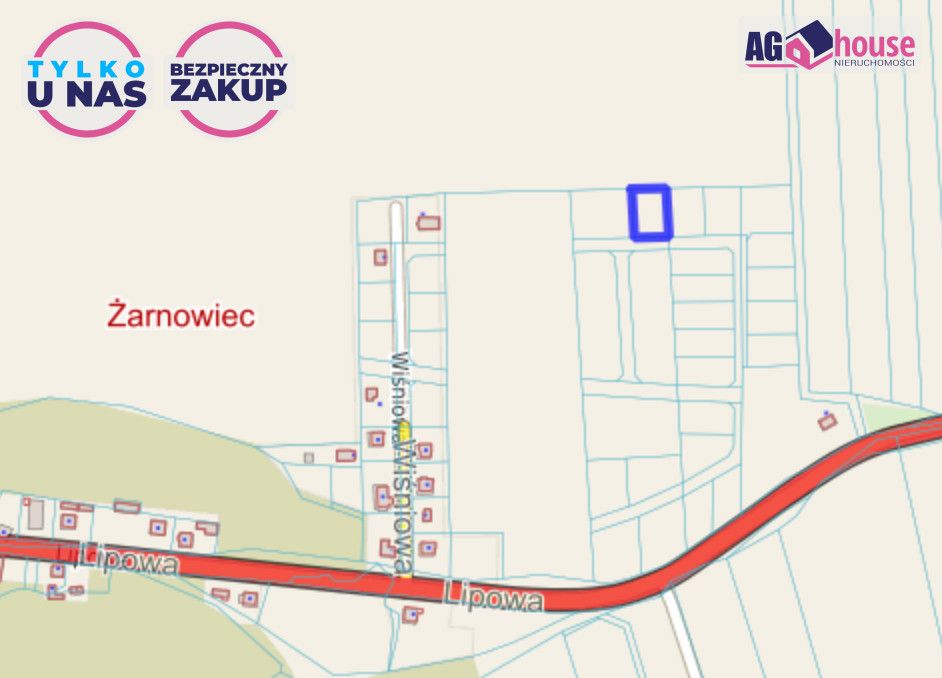 Działka inwestycyjna Żarnowiec. Zdjęcie 3