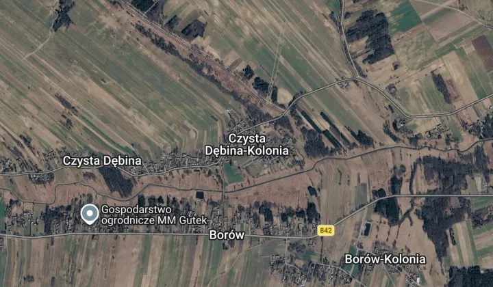 Działka rolno-budowlana Czysta Dębina-Kolonia