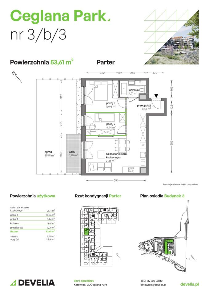 Mieszkanie 3-pokojowe Katowice Brynów, ul. Ceglana. Zdjęcie 7