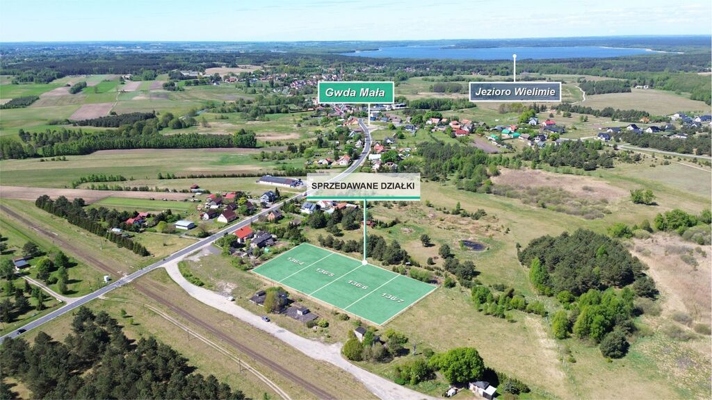 Działka budowlana Gwda Mała. Zdjęcie 4