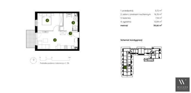 Mieszkanie 2-pokojowe Kraków Prądnik Biały. Zdjęcie 4