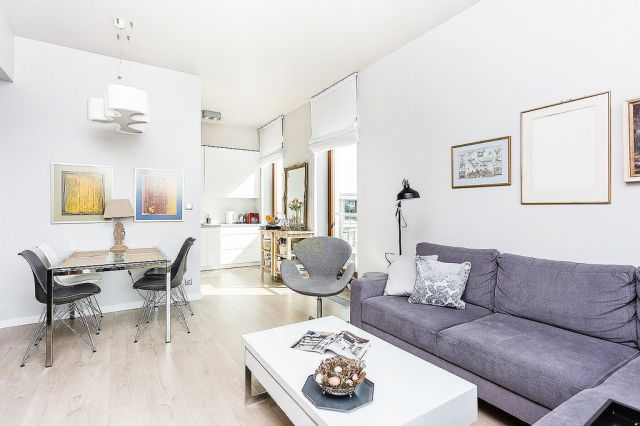 Mieszkanie 3-pokojowe Warszawa Powiśle. Zdjęcie 1