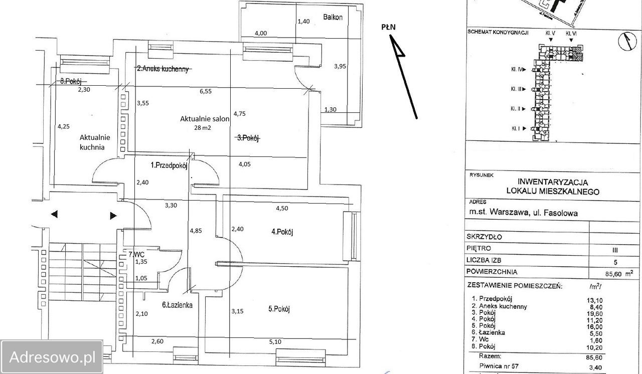 Mieszkanie 3-pokojowe Warszawa Włochy, ul. Fasolowa. Zdjęcie 15