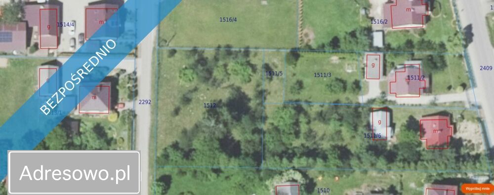 Działka budowlana Dębowiec. Zdjęcie 1