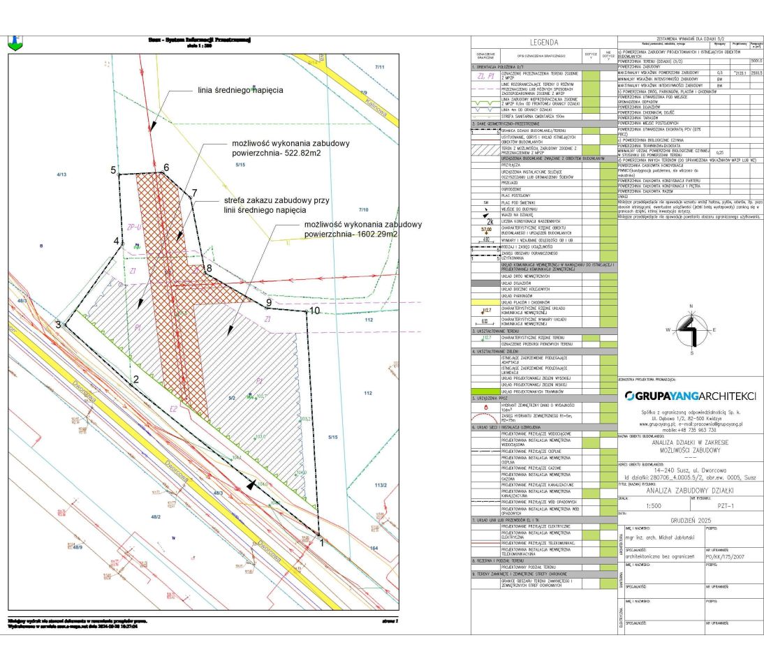 Działka inwestycyjna Susz. Zdjęcie 2