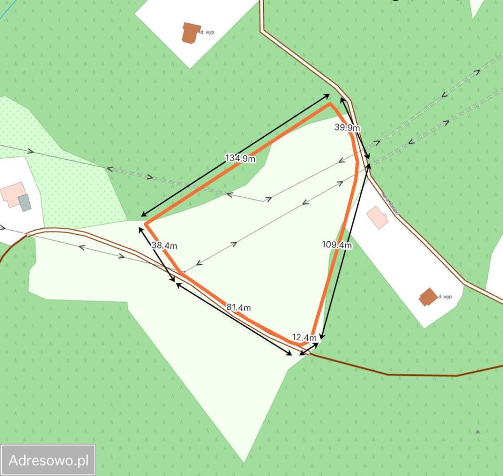 Działka inwestycyjna Szklarska Poręba, ul. Jana Matejki. Zdjęcie 4
