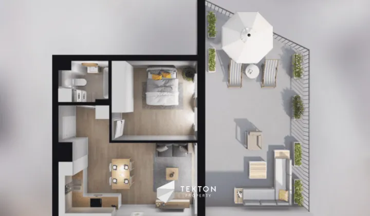 Mieszkanie 2-pokojowe Pruszków Żbików