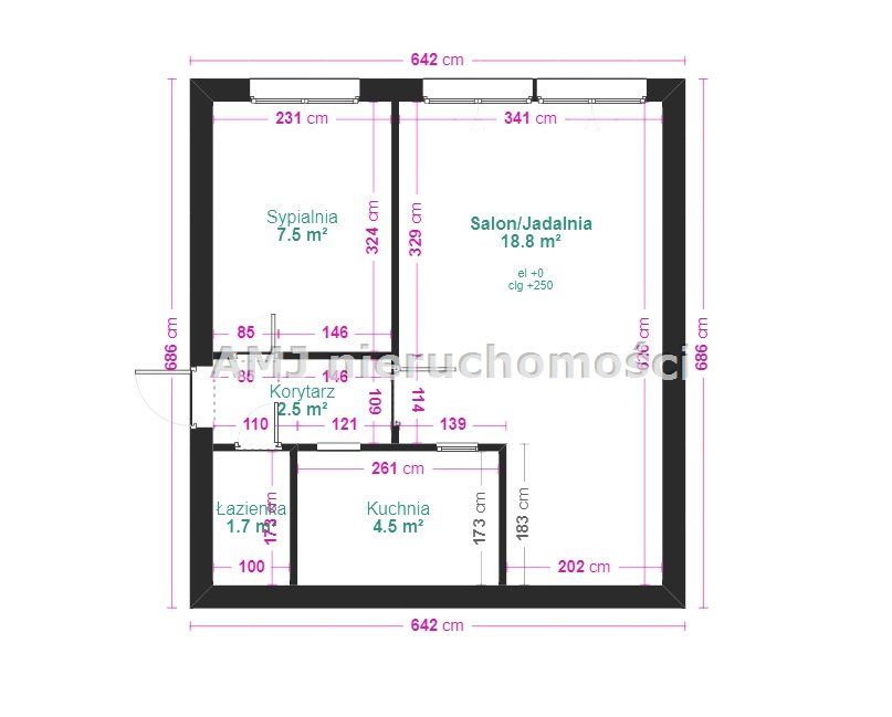 Mieszkanie 2-pokojowe Wrocław Stare Miasto, ul. Tadeusza Rejtana. Zdjęcie 2