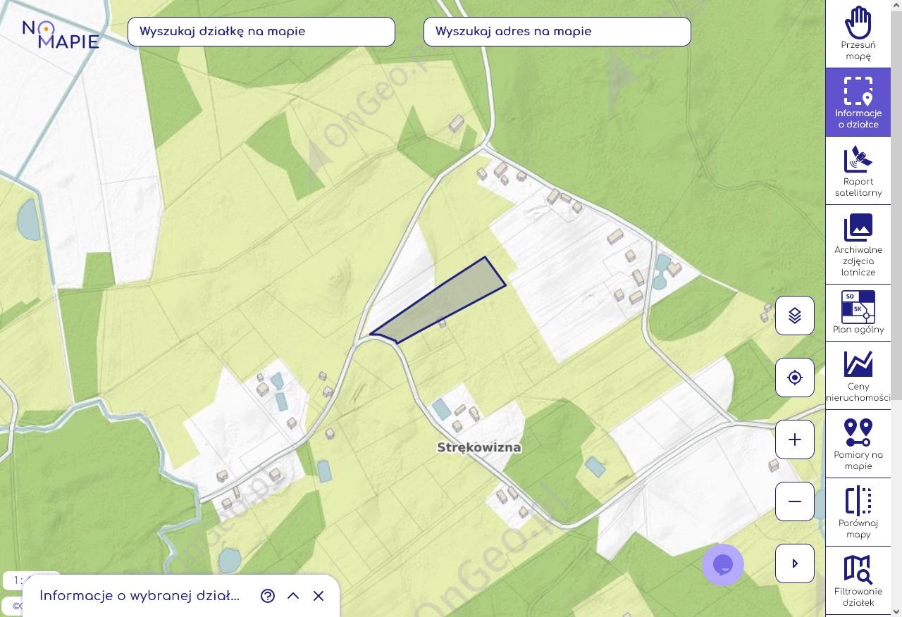 Działka rolno-budowlana Strękowizna. Zdjęcie 9