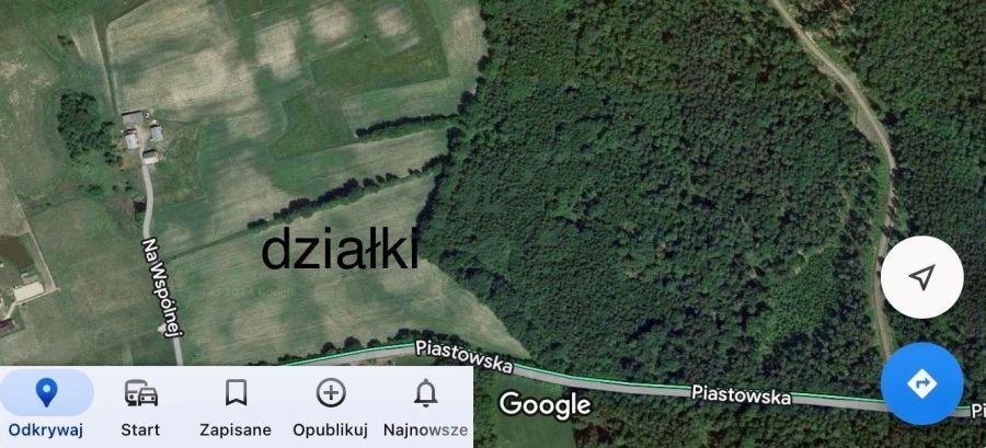 Działka budowlana Nowa Wieś Przywidzka