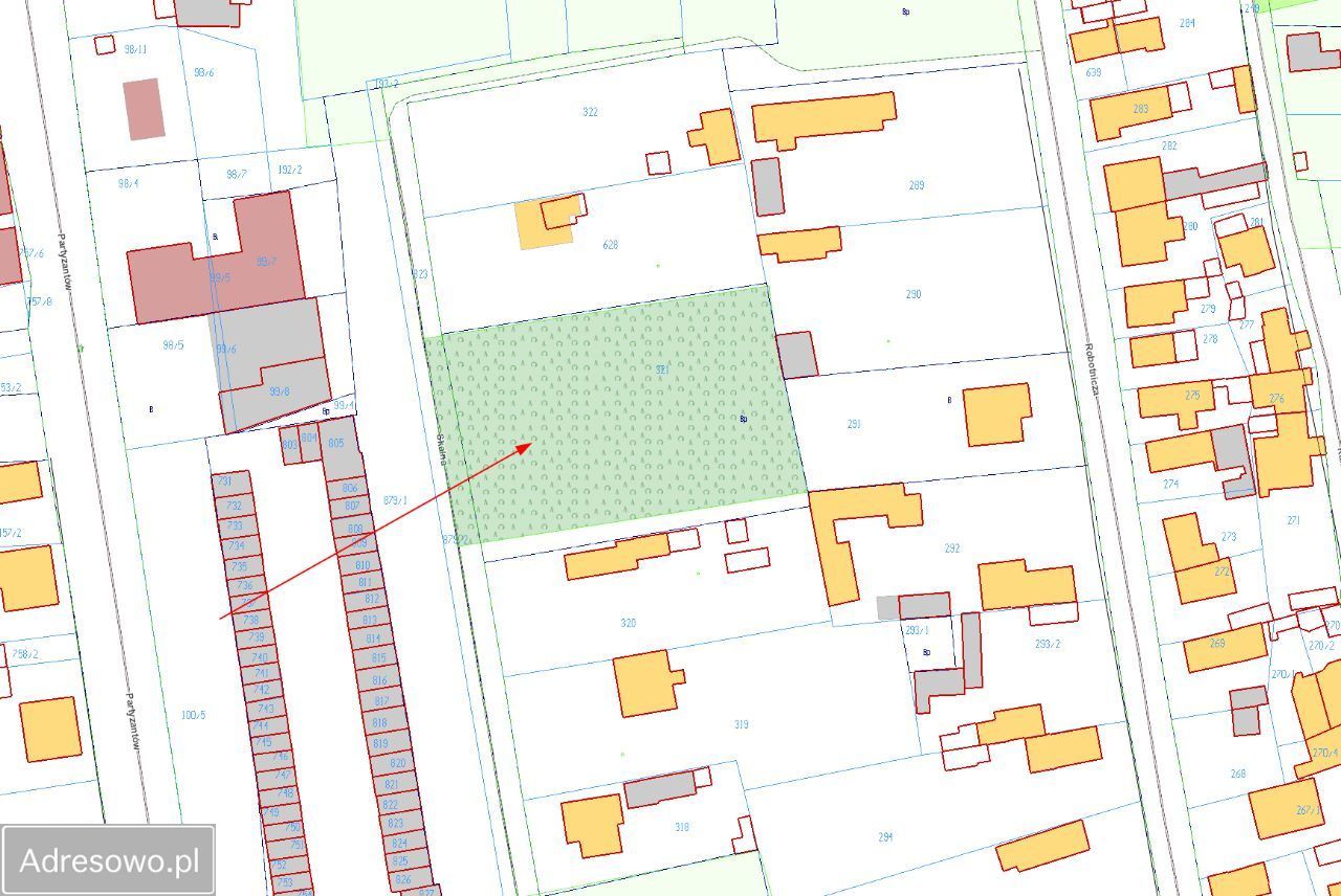 Działka budowlana Opoczno, ul. Skalna. Zdjęcie 2