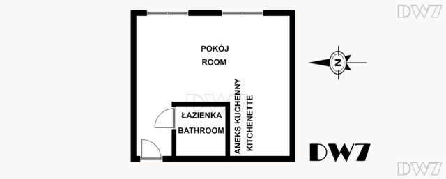 Mieszkanie 1-pokojowe Kraków Śródmieście, al. 29 Listopada. Zdjęcie 11