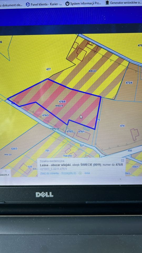 Działka budowlana Świecie. Zdjęcie 3