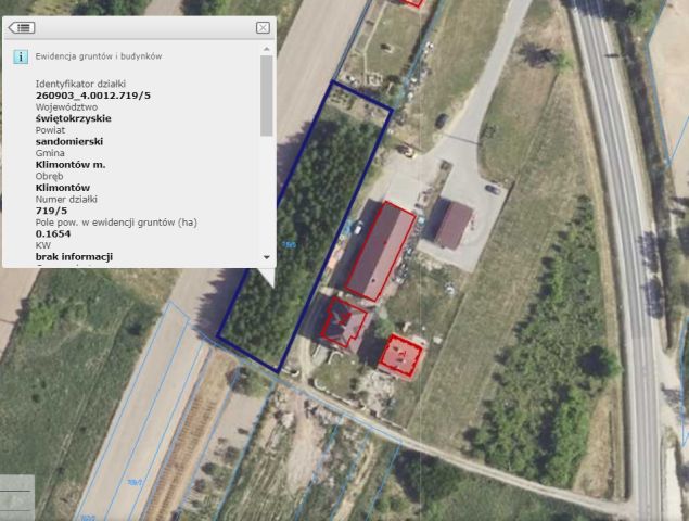 Działka budowlana Klimontów, ul. Słoneczna. Zdjęcie 1