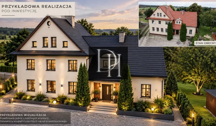 dom wolnostojący, 12 pokoi Przybiernów, ul. Bolesława Chrobrego