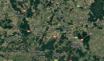 Działka budowlana Wąsewo-Kolonia