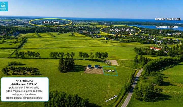 Działka budowlana Nowęcin, ul. Łebska