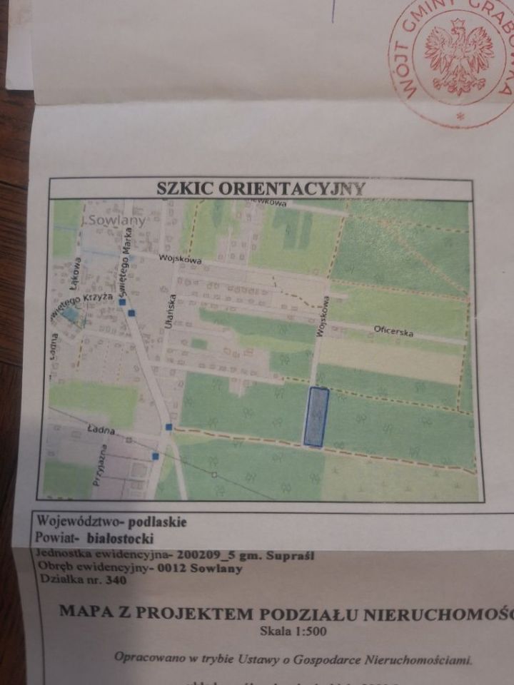 Działka budowlana Sowlany. Zdjęcie 3