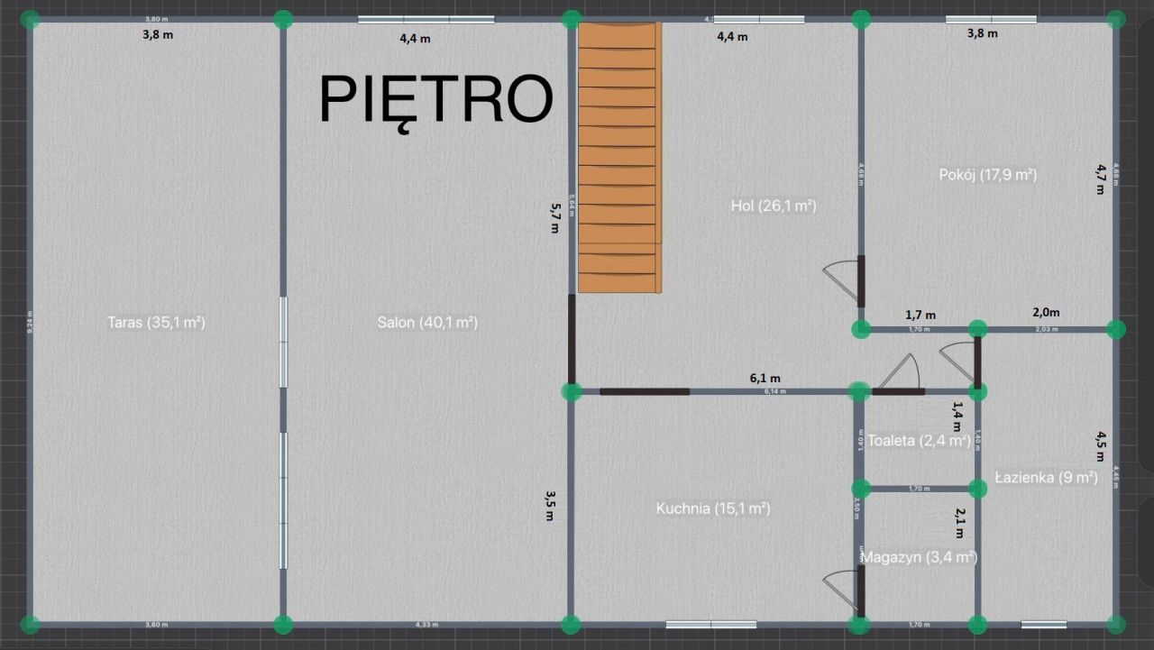 dom wolnostojący, 6 pokoi Wyszków, ul. Pułtuska. Zdjęcie 3