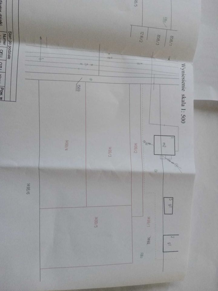 Działka budowlana Nasutów. Zdjęcie 2