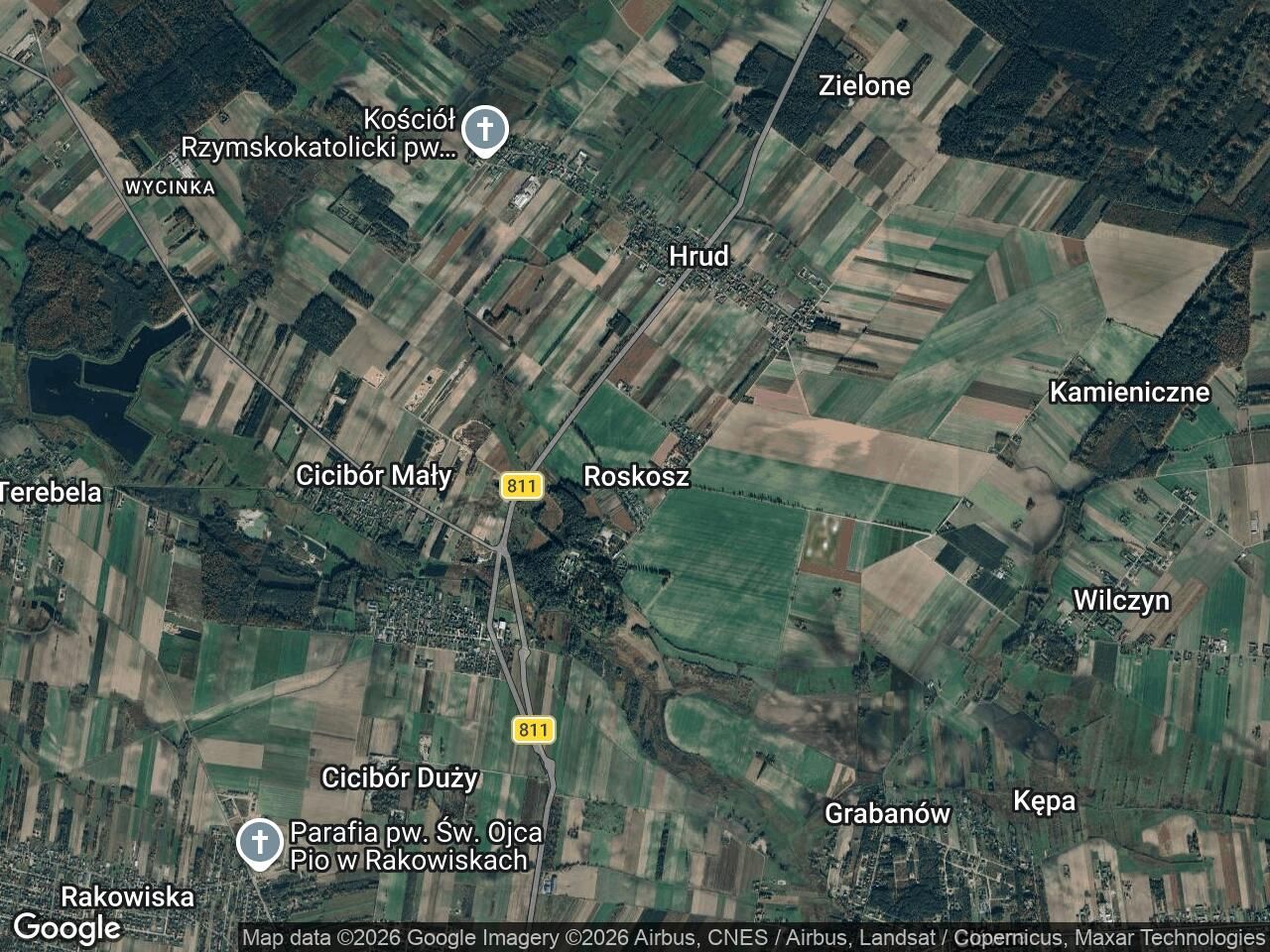 Działka leśna Roskosz. Zdjęcie 1