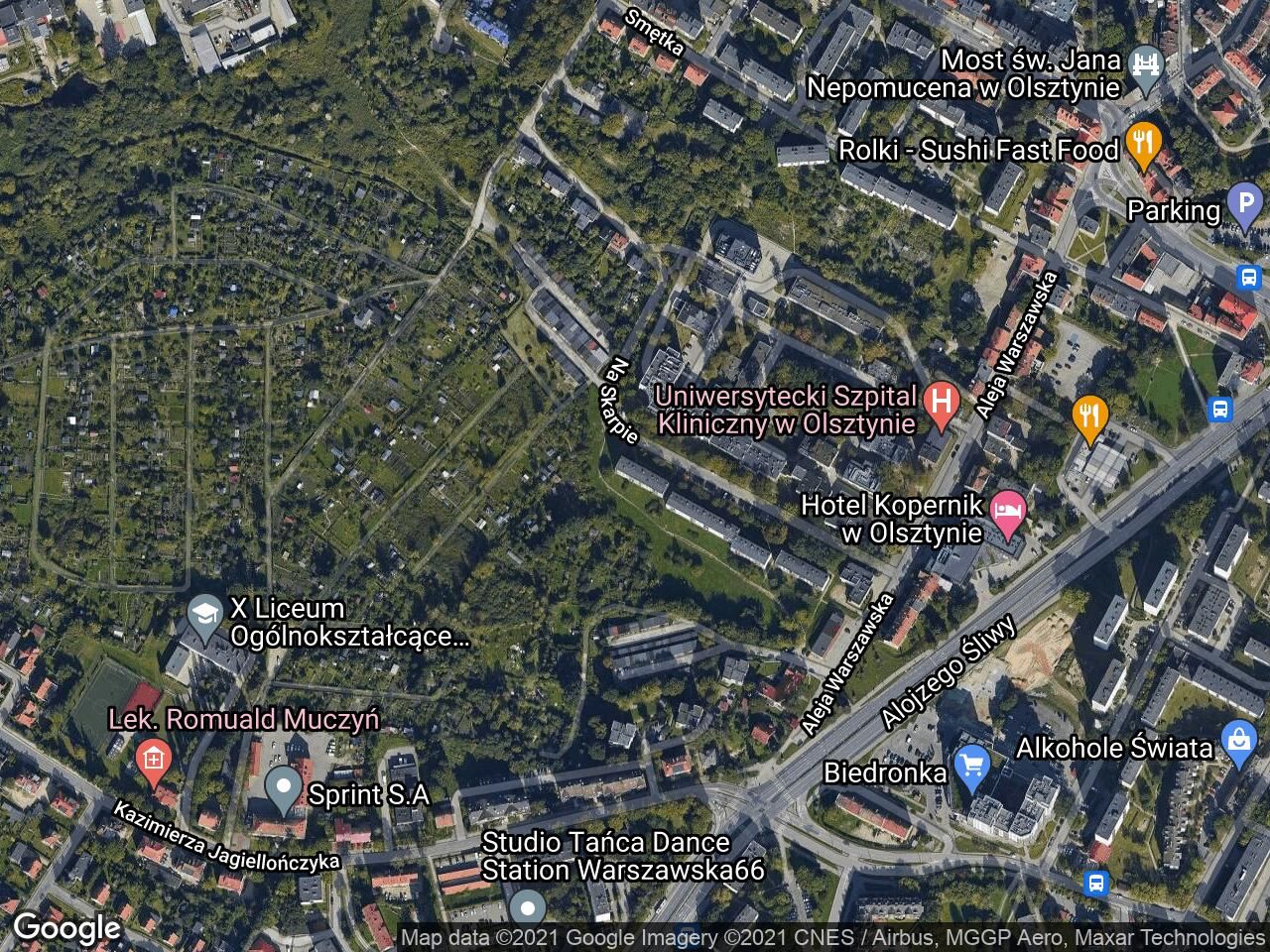 Mieszkanie 3-pokojowe Olsztyn Śródmieście, ul. Na Skarpie