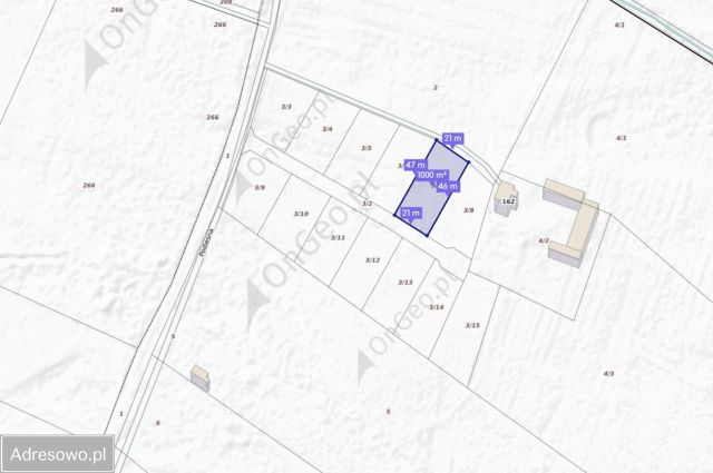 Działka budowlana Basinów. Zdjęcie 1