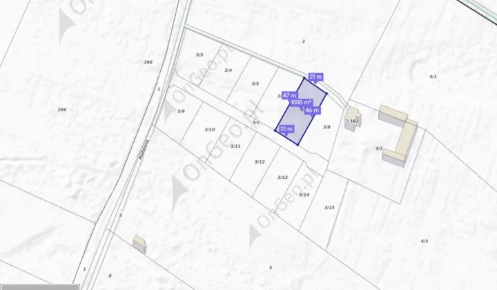 Działka budowlana Basinów